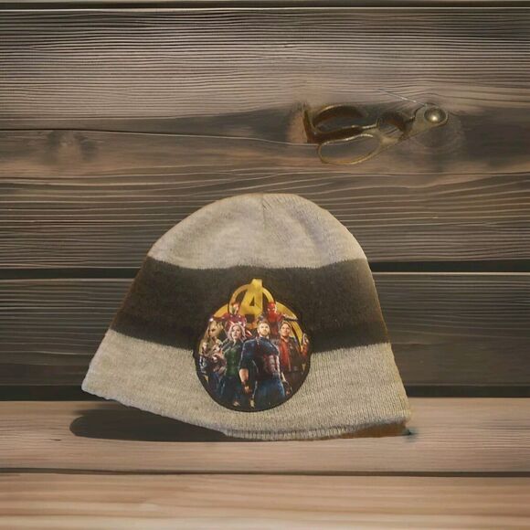 Avengers By Marvel Beanie Capt. America Iron Man Groot - Picture 1 of 4